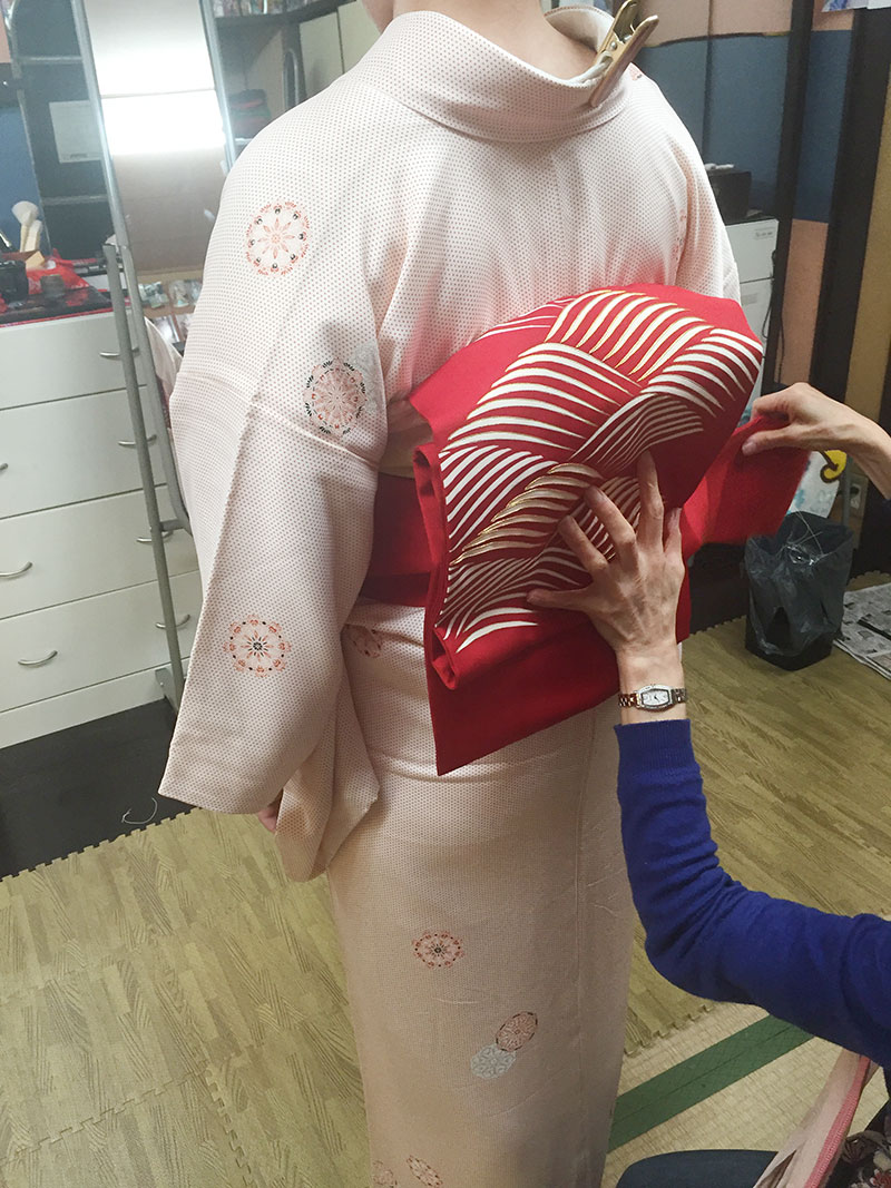 日本发型盘发体验